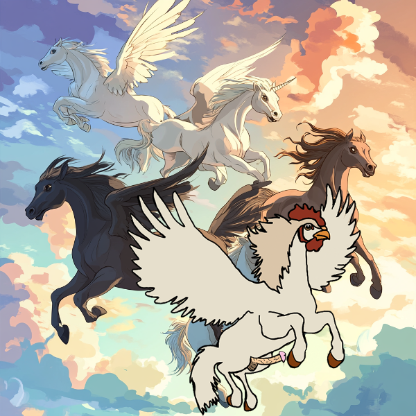 Flying Horse Cock On Sol tweet media