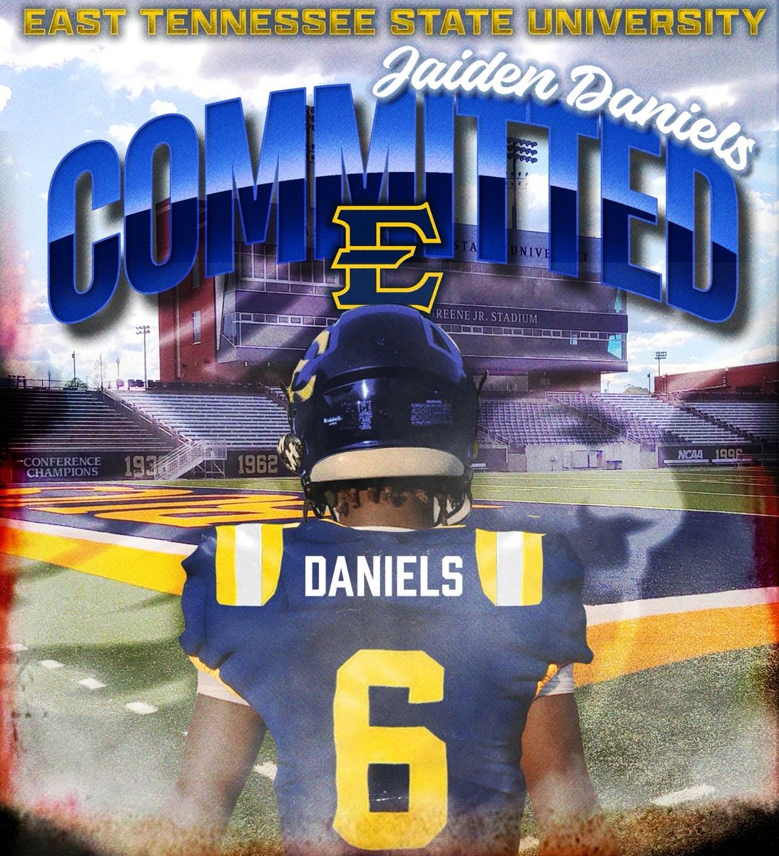 Jaiden Daniels (@6babygoat) on Twitter photo Johnson City, TN is 🏡
<a href="/ETSUFootball/">ETSU Football</a> I'm locked in. 🏴☠️⚔️
#TogetherWeWin #BurnTheBoats
<a href="/CoachTreLamb9/">Tre Lamb</a> <a href="/Coach_Davenport/">Coach Dominique Davenport</a> <a href="/CoachIsaacVance/">Isaac Vance</a>
@MCCLAIN_7 Johnson City, TN is 🏡
<a href="/ETSUFootball/">ETSU Football</a> I'm locked in. 🏴☠️⚔️
#TogetherWeWin #BurnTheBoats
<a href="/CoachTreLamb9/">Tre Lamb</a> <a href="/Coach_Davenport/">Coach Dominique Davenport</a> <a href="/CoachIsaacVance/">Isaac Vance</a>
@MCCLAIN_7