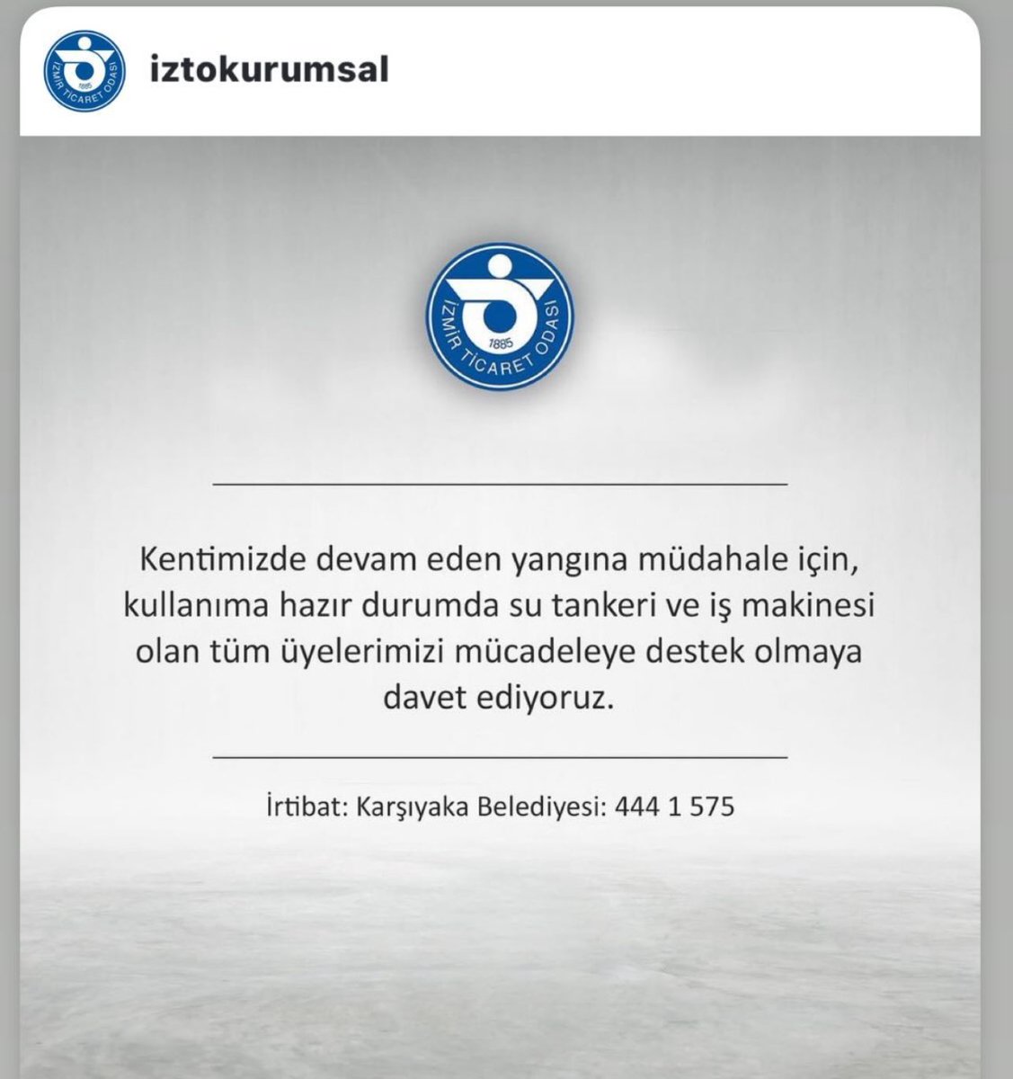 dikkat !

#izmiryanıyor