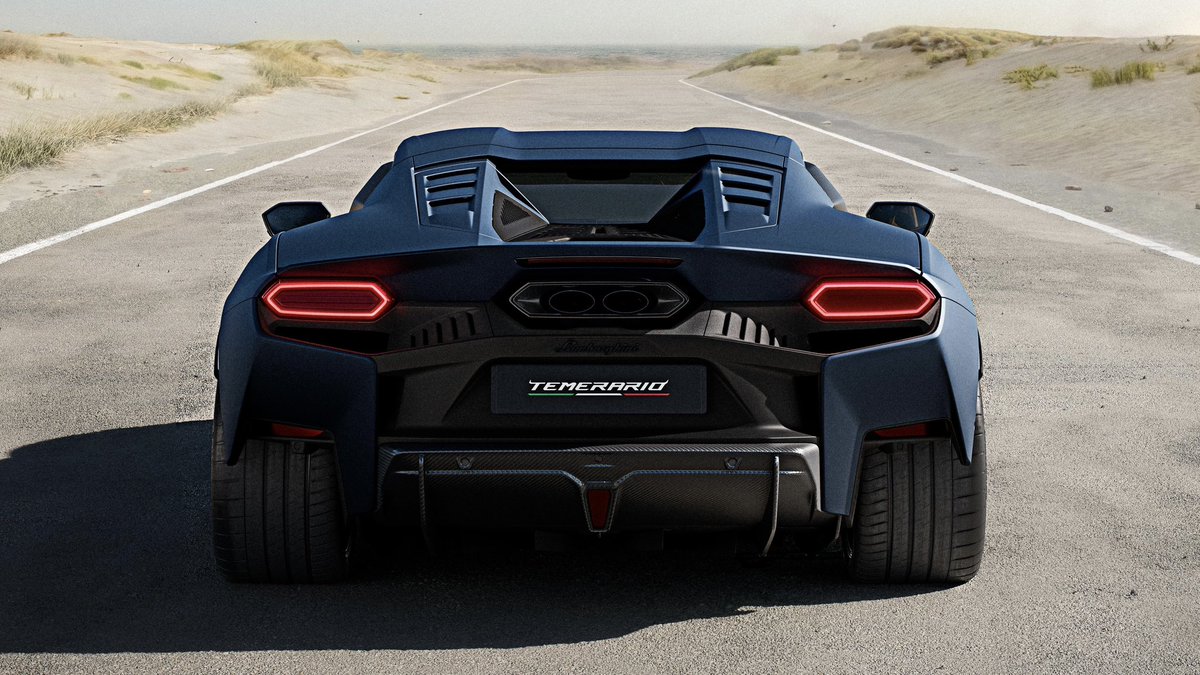lerdvauto's tweet photo. 🚨 Lamborghini a dévoilé la remplaçante de l’Huracán : dites bonjour à la Temerario !

• V8 Hybride 4.0L Bi-Turbo de 920 ch (puissance combinée)
• 0-100 en 2.7s, V-Max de 343 km/h
• L : 4.70m - l : 2.24m - h : 1.20m
• 1690 kg à vide

💬 Bon, vos avis ?

#LamborghiniTemerario https://t.co/bPrYRShxs2