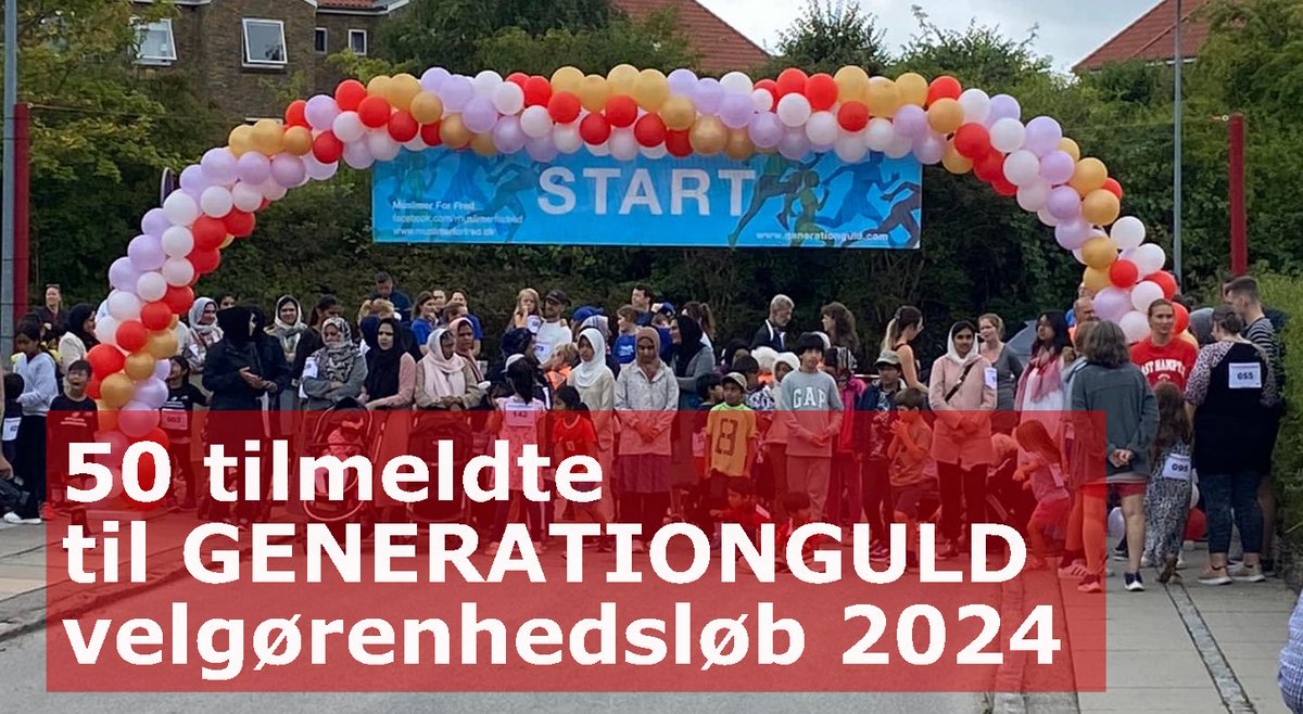 generationguld's tweet photo. ✔️ 50 tilmeldte til GenerationGuld 2024 ✔️
Woop woop, vi har ramt 50 tilmeldinger! 🤩🎉
Vi forventer flere tilmeldinger.
Vil du være en del af fællesskabet? 
Skynd jer til at tilmelde vores velgørenhedsløb d. 8. september 2024
👉https://t.co/5YIF5X7K08

VI SES!

#generationguld https://t.co/w7vcPAI9Jy