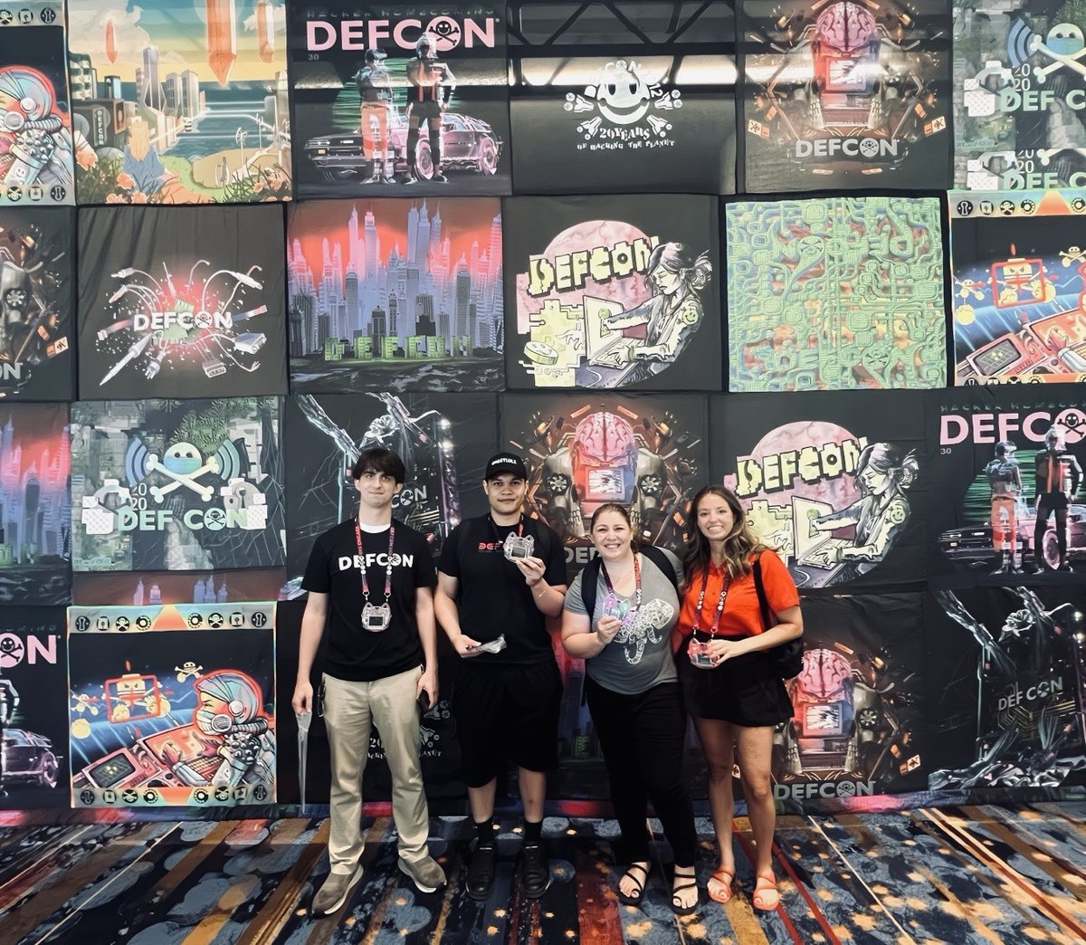 redsentry_tech's tweet photo. RedSentry had a great time at #DEFCON2024!
Our team enjoyed engaging with cybersecurity professionals. Check out some highlights ๐
#RedSentry #Cybersecurity #DEFCON