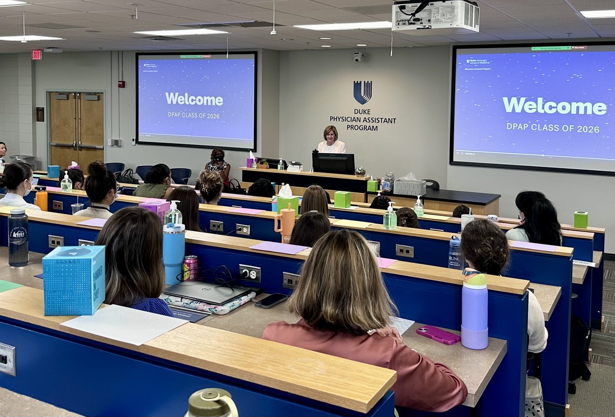Excited to welcome the newest class of PA students at their orientation today! Your journey in medicine begins now, and we are thrilled to support you every step of the way.