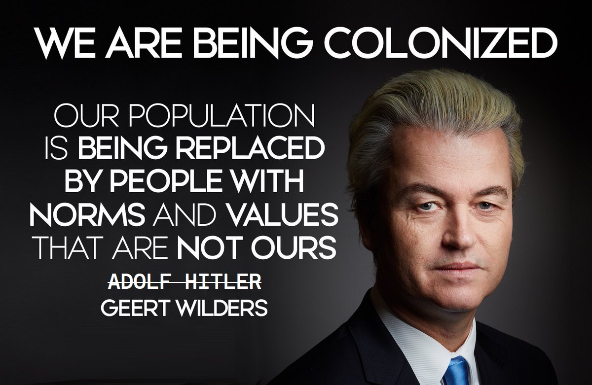 GumbyFella's tweet image. Current victims: zero Dutch people were &quot;Islamized&quot; or &quot;replaced&quot; against their will.

#fckfascism #fckracism #fckpvv