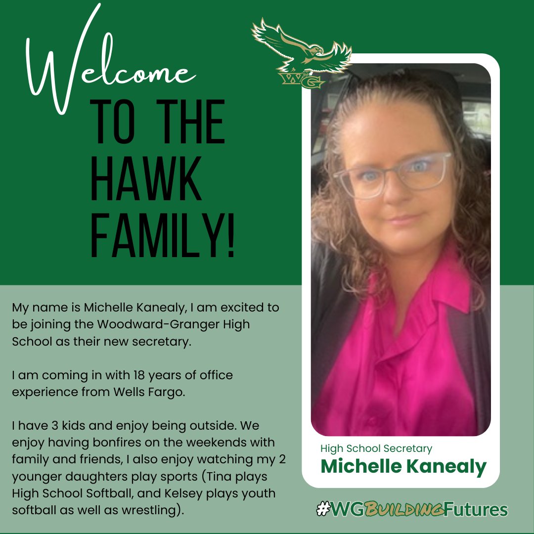 Woodward-Granger High School (@wghshawks) on Twitter photo 