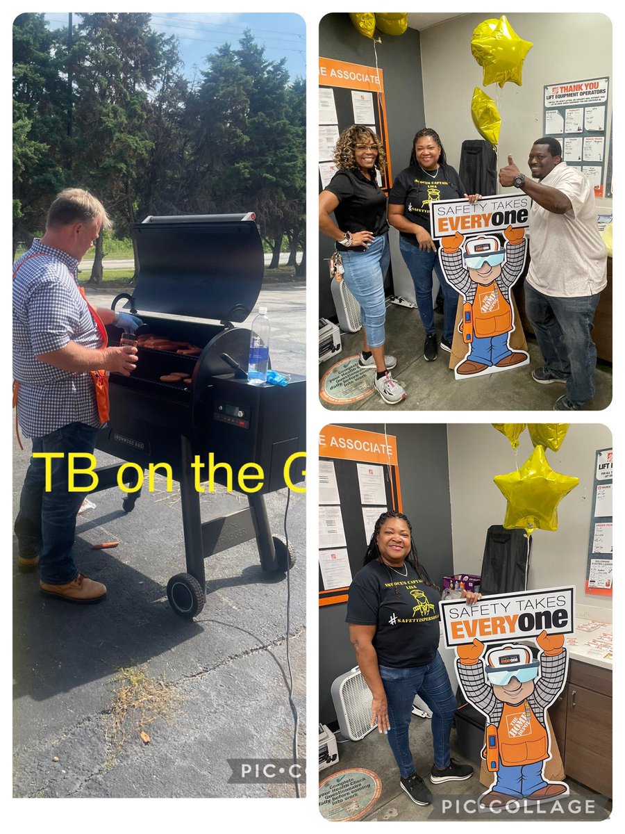 <a href="/JohnMorenoHD/">John Moreno</a> <a href="/BohannonTodd/">Todd Bohannon</a> <a href="/KarinyThomas2/">Kariny Thomas MASM 🇩🇴🇩🇴@ 0128 Conyers</a> <a href="/piligueto15/">Pilar Estes</a> <a href="/SharptonDavid/">David Sharpton</a> Celebrate good times Com’on!! 🎉 Lunch for everyone! Thanks Conyers Orange Team for 104 Days safe today. Thanks Todd for being on the grill &amp; The Infocus Team for Driving Safety 😊#Safetytakeseveryone