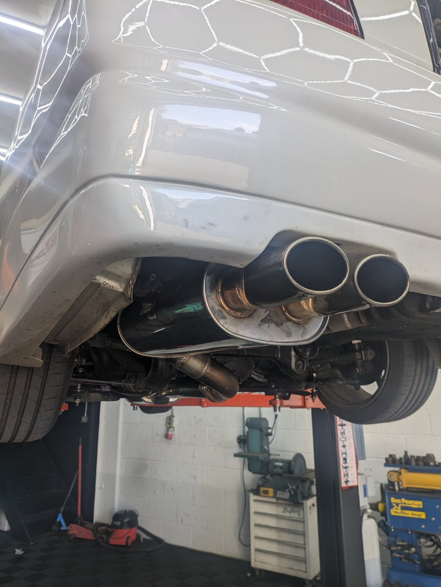 _Casa_35's tweet photo. SuperMade Gentle Muffler 
Makes the RB20DE sound deep but very old school https://t.co/swhdnxogzd