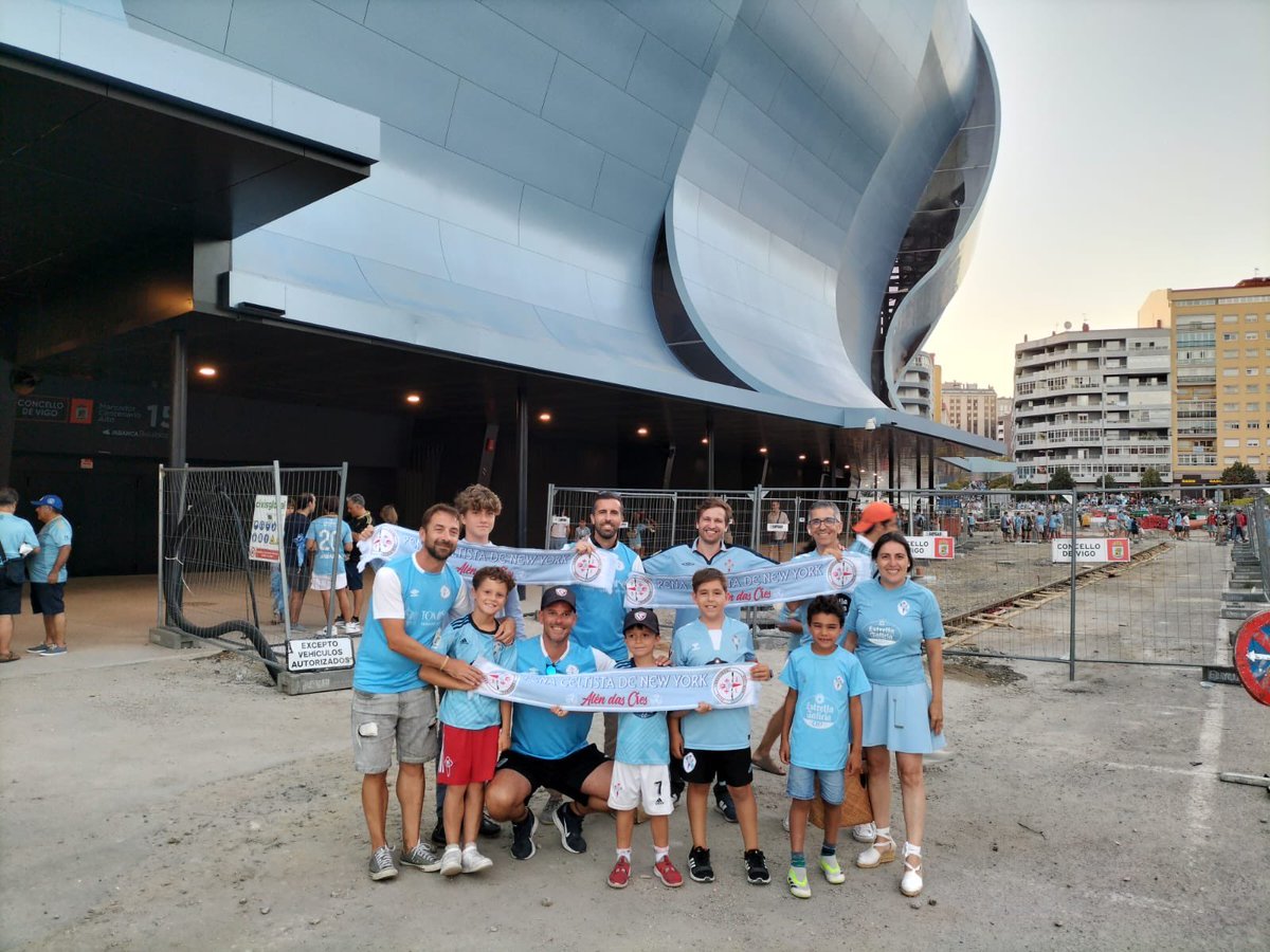danivigo22's tweet photo. Peña de @nyccelta en Balaídos 
Let’s go Celta!!!!
@RCCelta https://t.co/u09nF94j3V
