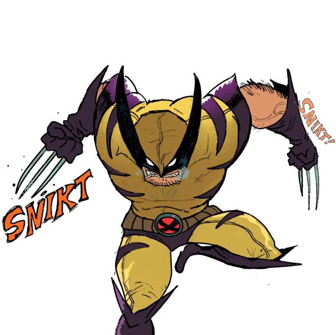 Wolverine doodle 