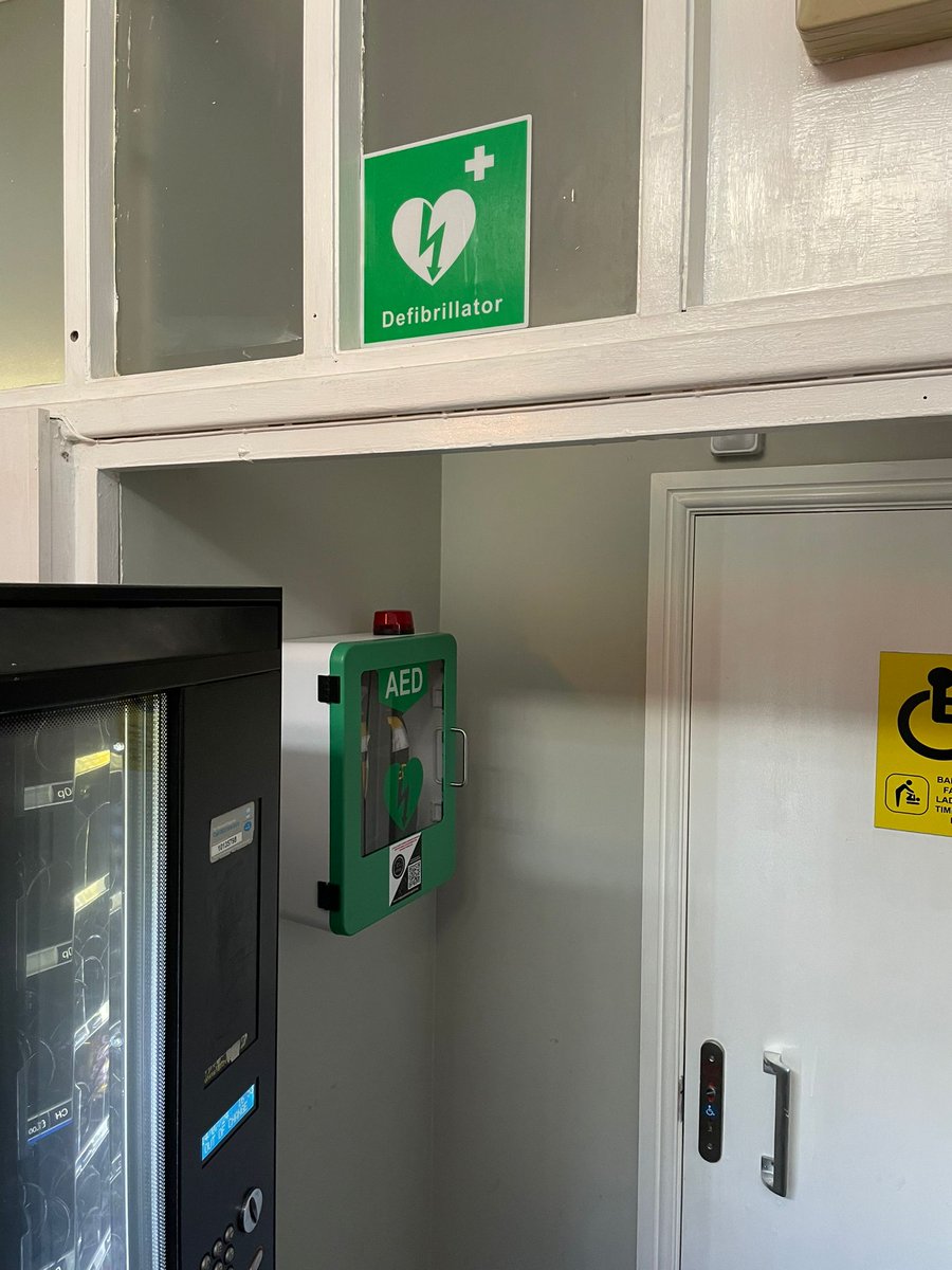 PaulAlanProject's tweet image. To ensure our local, community club are emergency safe 24/7, @suttonunited now have 4 defibrillators across Gander Green Lane. One on the side of the club shop; accessible 24/7, one in the home fan zone, 1 in the main building and 1 in the adjoining park near turnstiles 9 &amp;amp;10