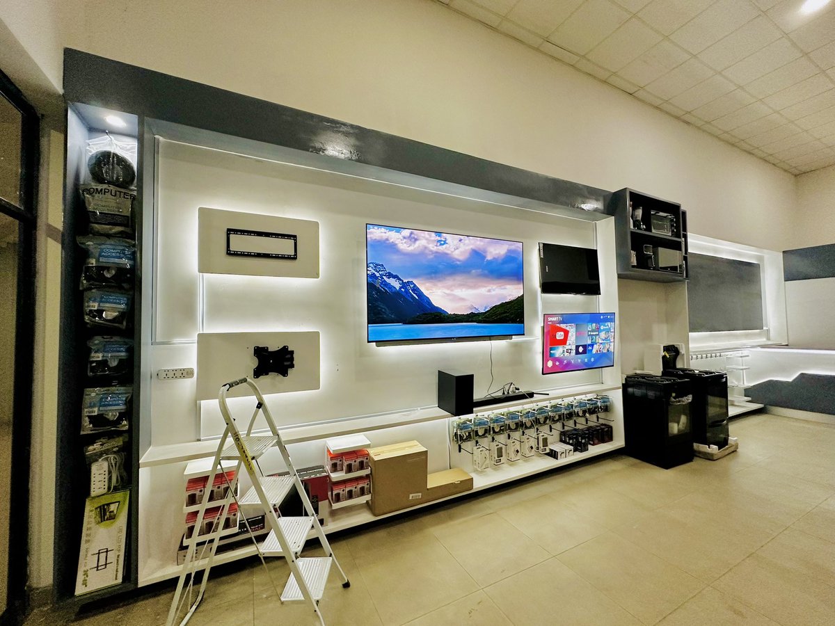 Tanthwe2's tweet photo. Our new store is now open!

- All TV sizes will be available from next week.
- Our full range of phones and phone acc will be available from the first week of Sept

We apologize for any inconvenience caused by delayed shipments. Thank you for choosing our store!"
📍Olympic mall https://t.co/9kRmwZ3F6k