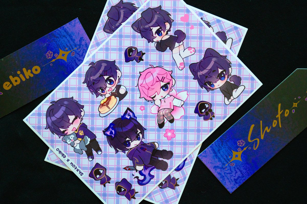 Last chance to place a pre-order for our SHOTO X EBIKO collection! Pre-orders will be ending in the next few hours 💜

Huge thank you to everyone who's supported this collaboration, and special shoutout to our talented artist <a href="/weeniedesu/">madi ⋆˙⊹</a> 🫶