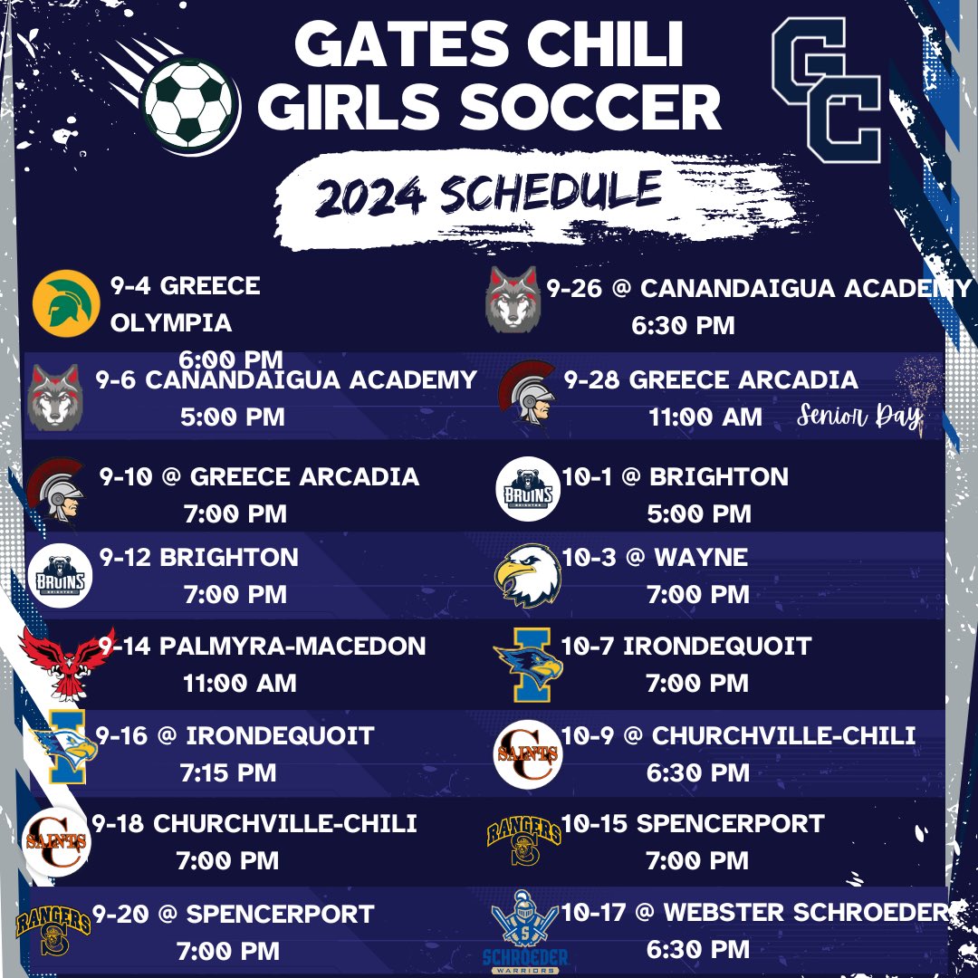Let’s go!  ⚽️💙 ⁦<a href="/GCSDSpartans/">Gates Chili Athletics</a>⁩ ⁦<a href="/PrimetimeBall_/">Primetime585⭕️</a>⁩ ⁦<a href="/PickinSplinters/">Paul Gotham</a>⁩ ⁦<a href="/HouseofRocSport/">Andre Johnson</a>⁩