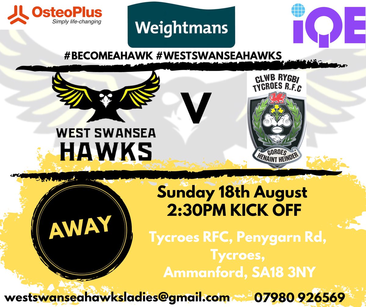 West Swansea Hawks Ladies tweet media