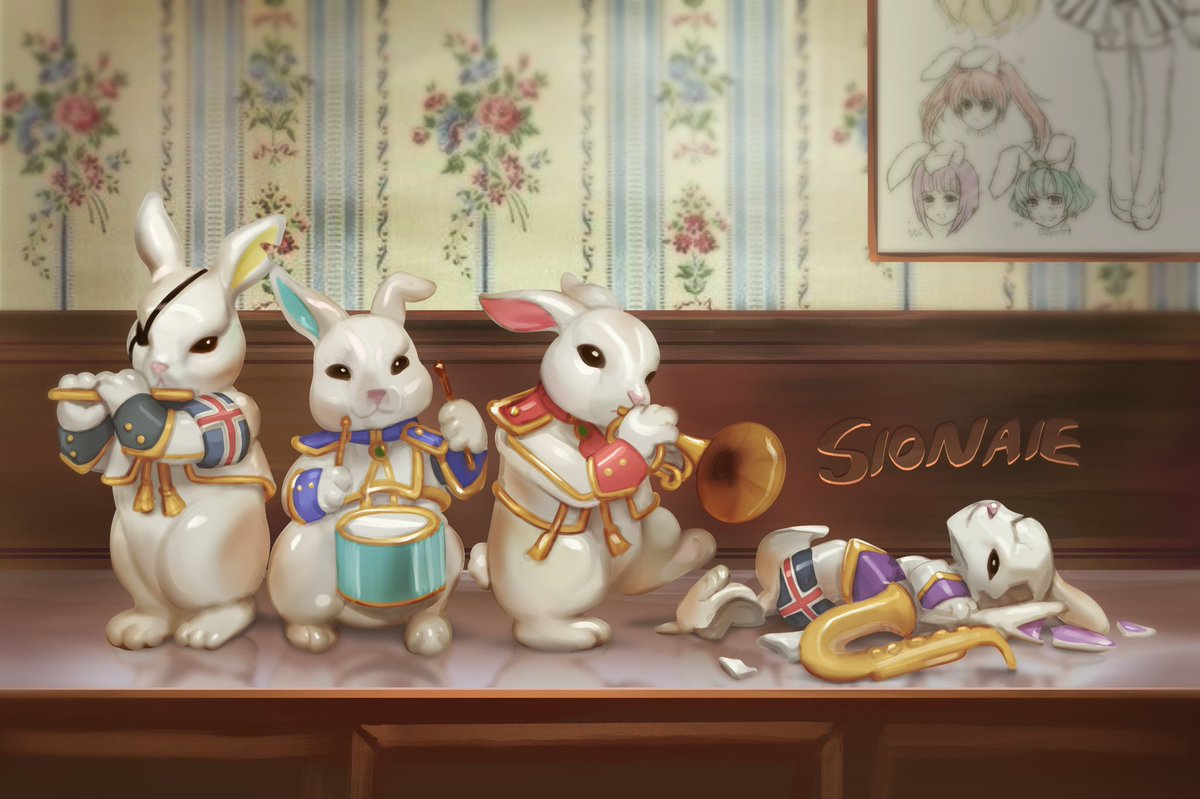 SIONAIE's tweet image. Chiesters :3 #Umineko #うみねこFA #うみねこ #chiestersisters