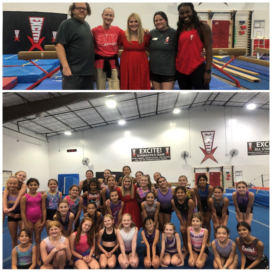 With mixed emotions we say goodbye to Coach Kourtney. Her dedication has touched the hearts of everyone at Excite Gym and Cheer. Her love for the kids and commitment to their growth have made a lasting impact. We’ll miss you dearly!