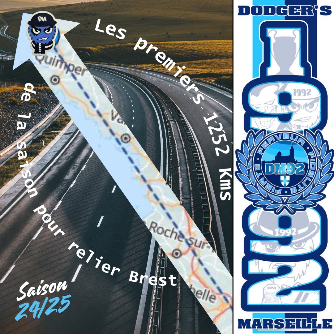 catclaudie's tweet photo. Une bonne route @MIMI13OM @galinette013 @olympienne_Sand 
Une saison qui reprend @OM_Officiel  on y croit ! #Marseille #om #BoycottDAZN https://t.co/1hTylBBtt0