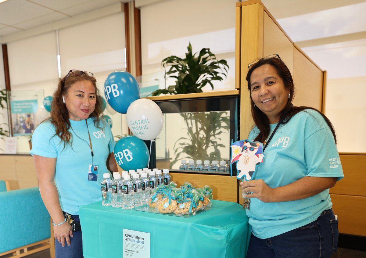 What a blast at the Filipino Fiesta! 🇵🇭🌟 

Mahalo to all who joined us as at our Waipahu Branch to celebrate the launch of our new ATM language options in Tagalog and Ilocano! These language options are now available at CPB ATMs throughout the state. 

Member FDIC