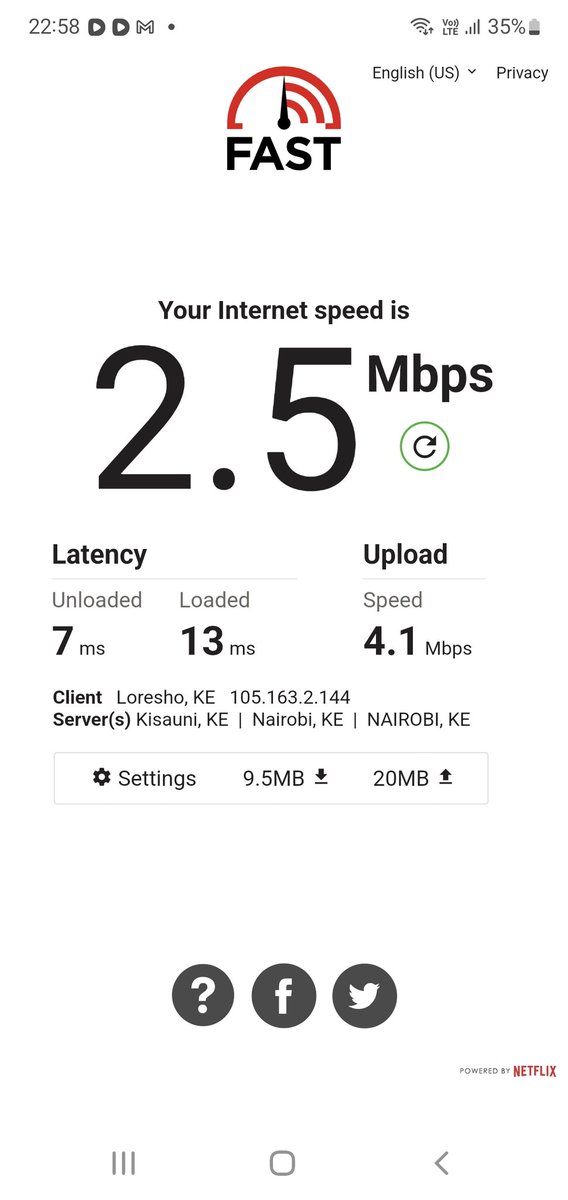 juliuskib's tweet photo. @Safaricom_Care my internet speed does not match my bronze subscription. Kindly  assist. https://t.co/Y28FuKYkSb