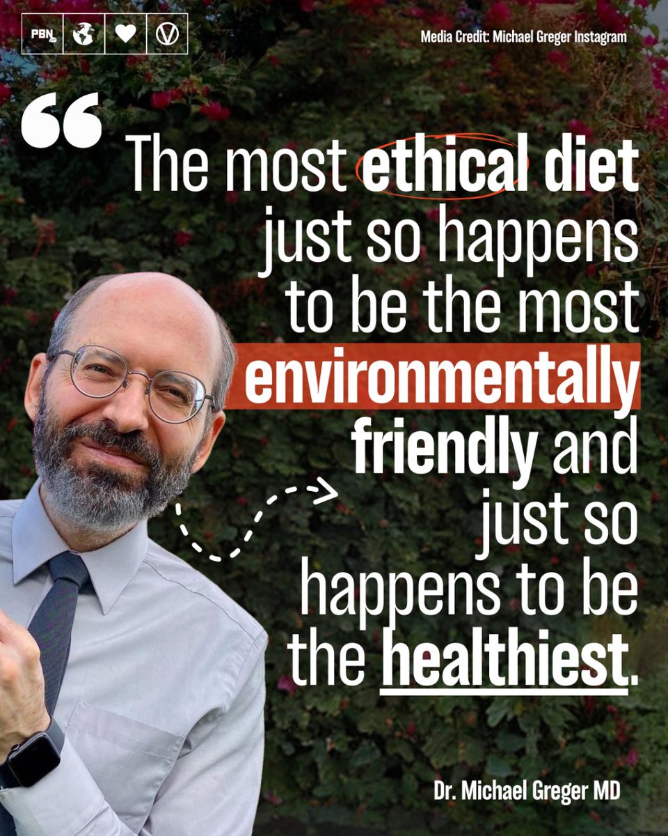 Do you agree with Dr Greger? Is being plant-based the most environmentally friendly diet AND the healthiest? 🌍🌱❤️