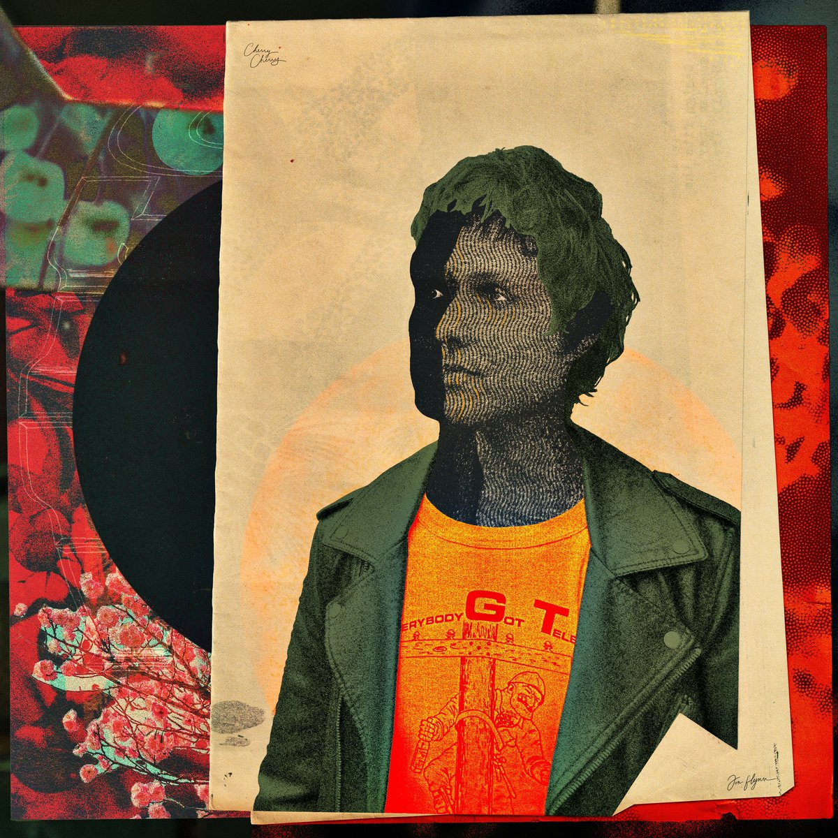 iamjonflynn's tweet photo. New solo LP Cherry Cherry out 8.30.24 on lolipop records. Album art by Pat Morales. #NewMusic https://t.co/LkGI6QwUgB