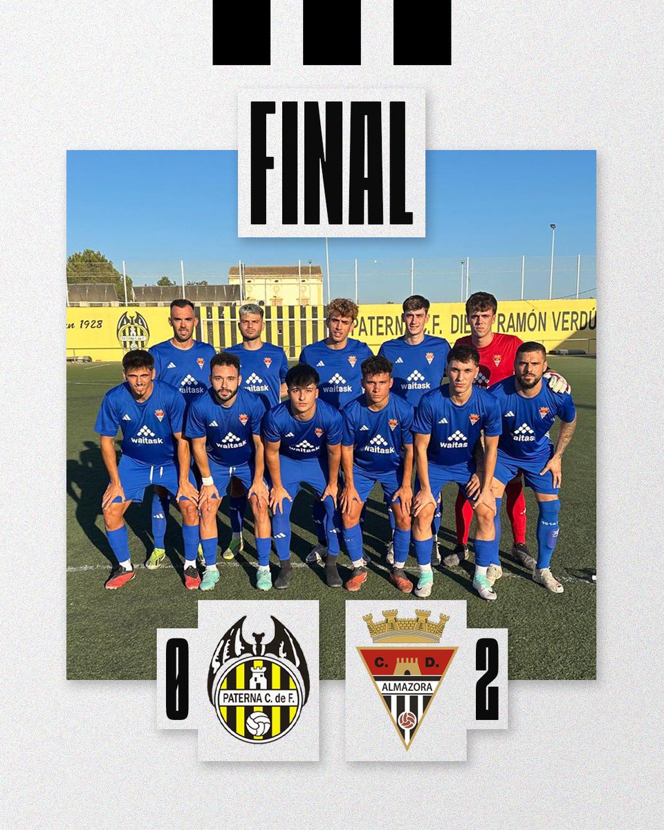 CD_Almazora's tweet photo. 🗣️ Victoria en el Trofeo Gerardo Salvador tras un partido completo de todo el equipo, ¡seguimos con la preparación!

⚽️ Doblete de Luis Marcelino. 

#cdalmazora
#orgullalmassorí https://t.co/G7HRK1OAZz
