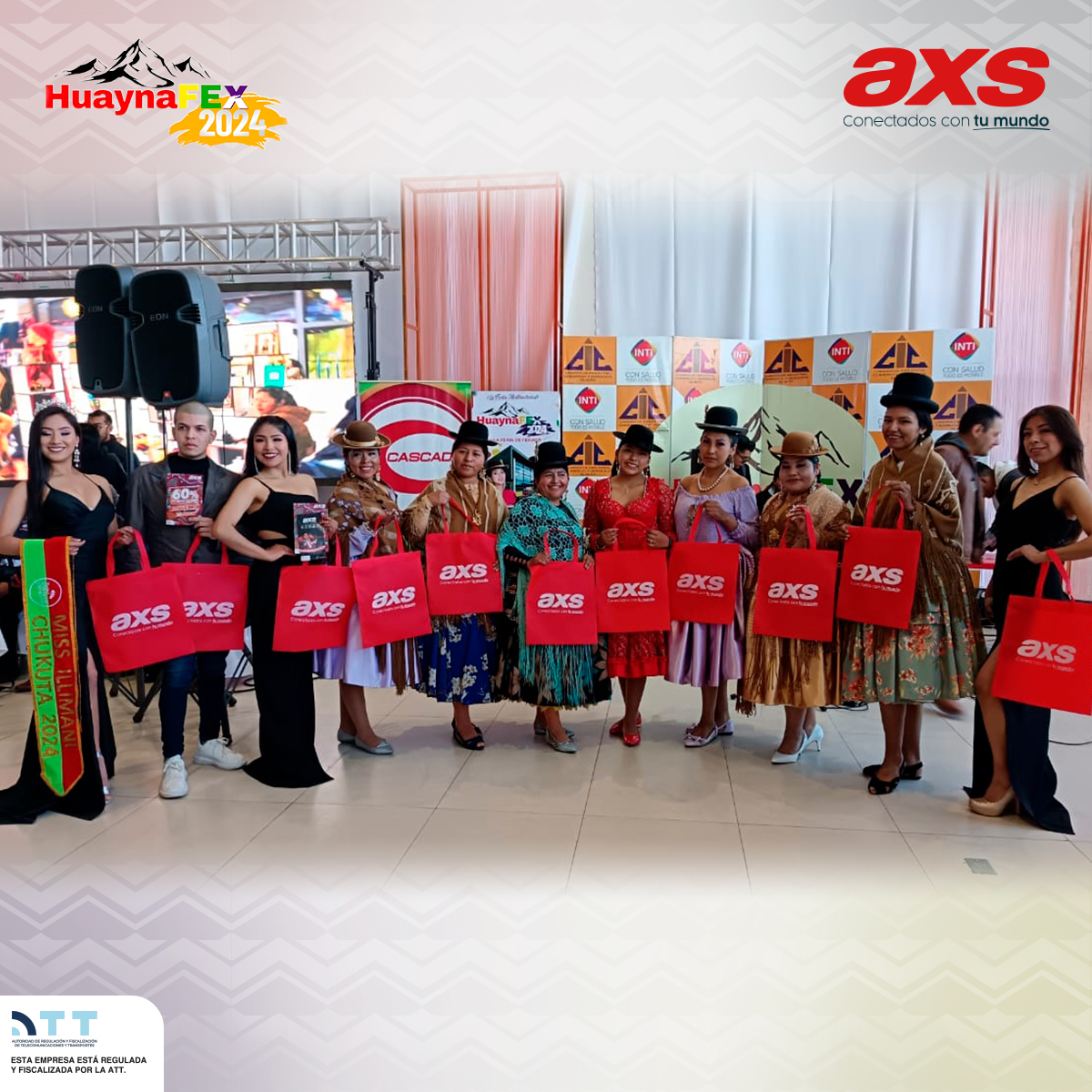 axsbolivia's tweet photo. ¡Prepárate ciudad de El Alto! 😮 En octubre nos conectamos con la feria @HuaynaFex2024.
#ElAlto
#Huaynafex
#EstamosConectados
#AXSBolivia https://t.co/TCnc1IHREg