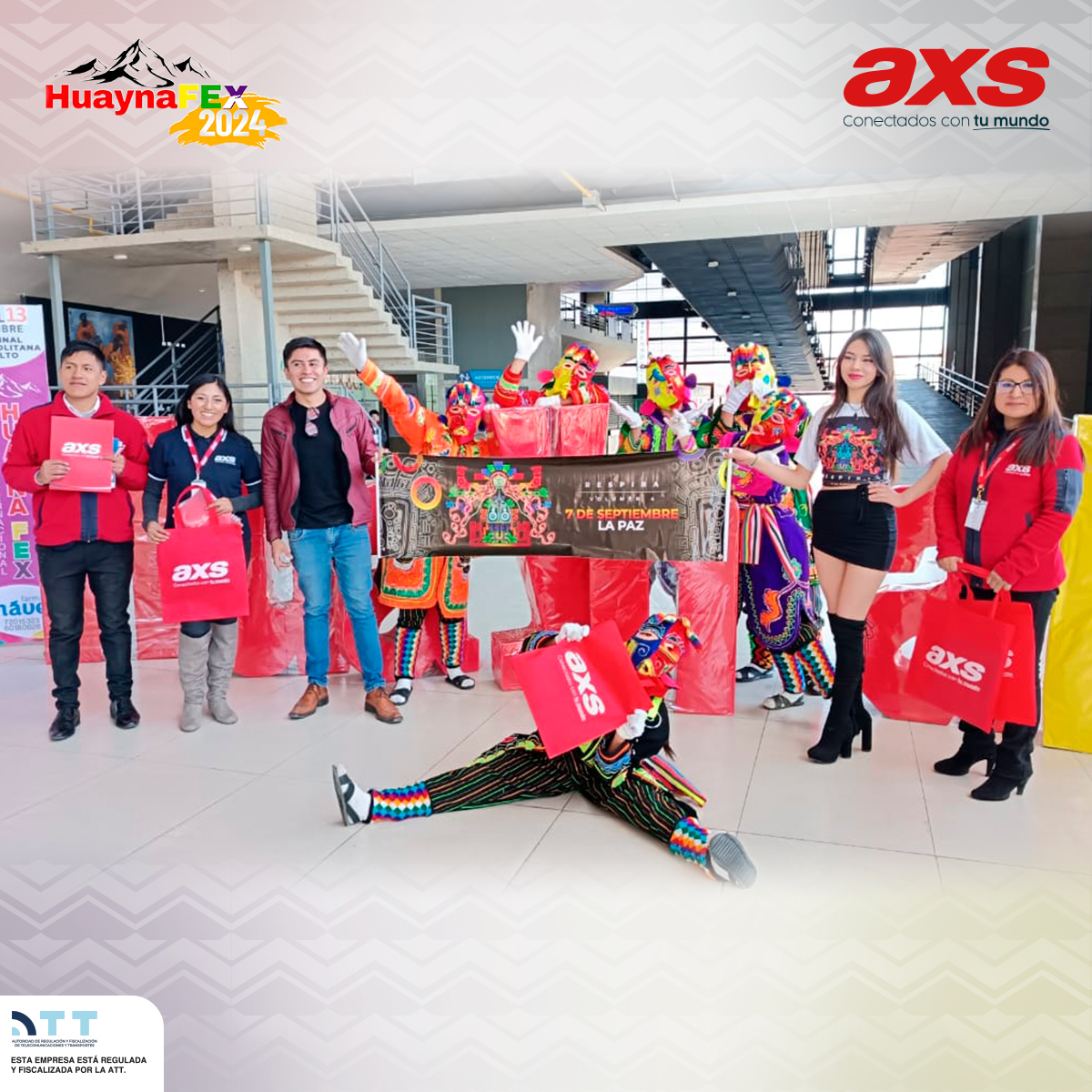 axsbolivia's tweet photo. ¡Prepárate ciudad de El Alto! 😮 En octubre nos conectamos con la feria @HuaynaFex2024.
#ElAlto
#Huaynafex
#EstamosConectados
#AXSBolivia https://t.co/TCnc1IHREg