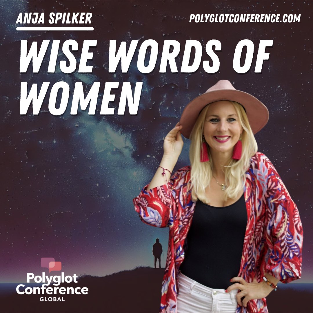 #WiseWordsofWomen with Anja Spilker, a key partner in  Cholula, shares her journey of strength and compassion.

Join us at #PolyglotConference 2024 apply to speak or get involved with Creator Days. More info on our website!

youtu.be/friQr0SvJP4?

#LanguageLearning #LangTwt