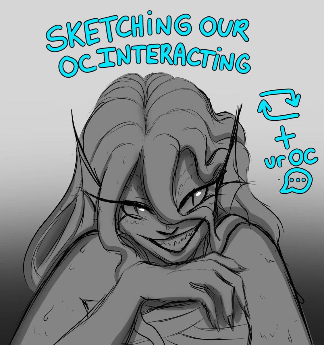 DreamsFoxx's tweet image. GIVE ME YOUR OC !! I want to draw them with my little gremlin mermaid Styx &amp;gt;:)

If you have funny ideas I'll take them too !! :D
A follow is welcomed but not necessary to participate :3
#artraffle ? #art #oc