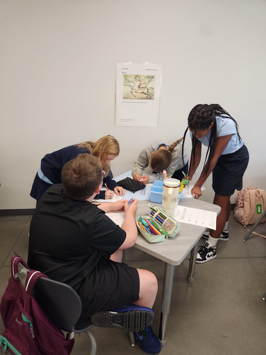 MsBonomo_ETMS's tweet photo. The first full week is in the books! ALM strategies and norms to start our first module were a success!!! #ExpectgreaTness #ELA #TeamPerseverance https://t.co/0kZNHBXaS5