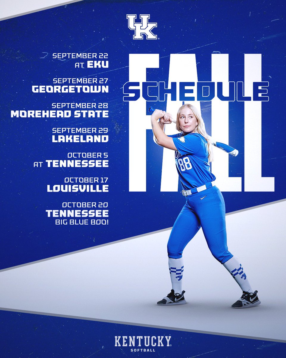 UKsoftball's tweet photo. 🎃‼️The Big Blue Boo is BAAAAAACK‼️🎃
👻 4th edition
📅 Sunday, Oct. 20, 2024
⏰ 5pm ET
🚪 Gates open at 3:30pm
🥎 Prizes, candy, food, games
🆚 Tennessee
📺 SEC Network
🏟️ John Cropp Stadium
🆓 admission for everyone
#BigBlueBoo x #WeAreUK https://t.co/zqB2gHzDnS