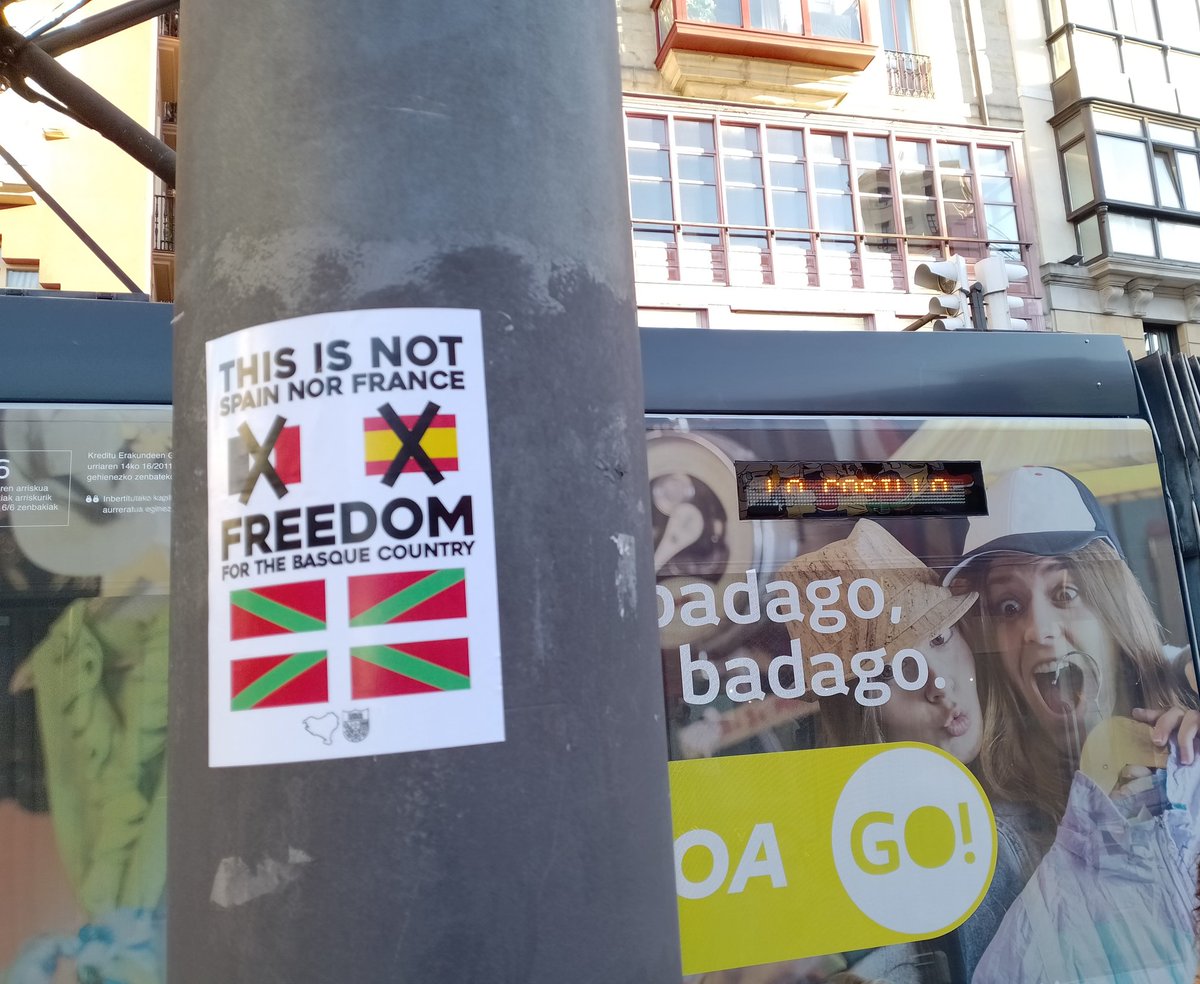 Bilbao is NOT Spain 🇪🇦❌
Bilbao is NOT France 🇫🇷❌

Bilbo, EUSKAL HERRIA ❤️🤍💚