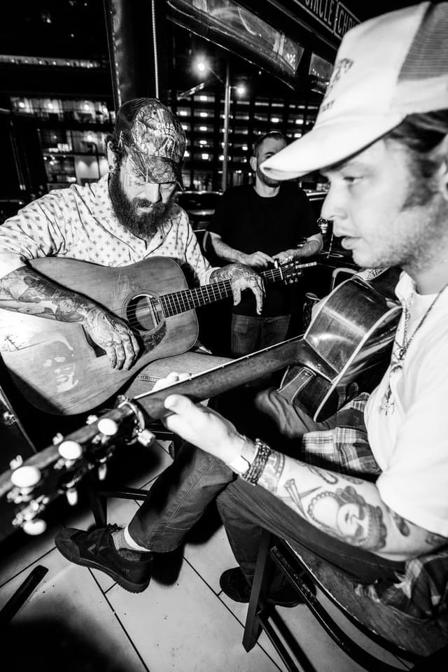 Happy release day and Congratulations to my friend Austin on his newest record F-1Trillion. 🤠 I’m honored to have been a tiny part of it. 

M-E-X-I-C-O w/ <a href="/PostMalone/">Post Malone</a> out now! \\ 📸 Adam Degross

open.spotify.com/track/3It5ZyIl…