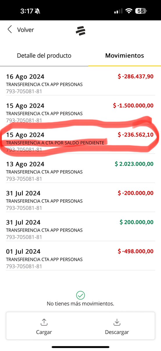danielaflye1's tweet photo. @Bancolombia ni siquiera tengo un crédito o una tarjeta de crédito con ustedes, además, tengo mi cuenta en $0!!!!! Necesito YA una solución https://t.co/QqLrclAg7W