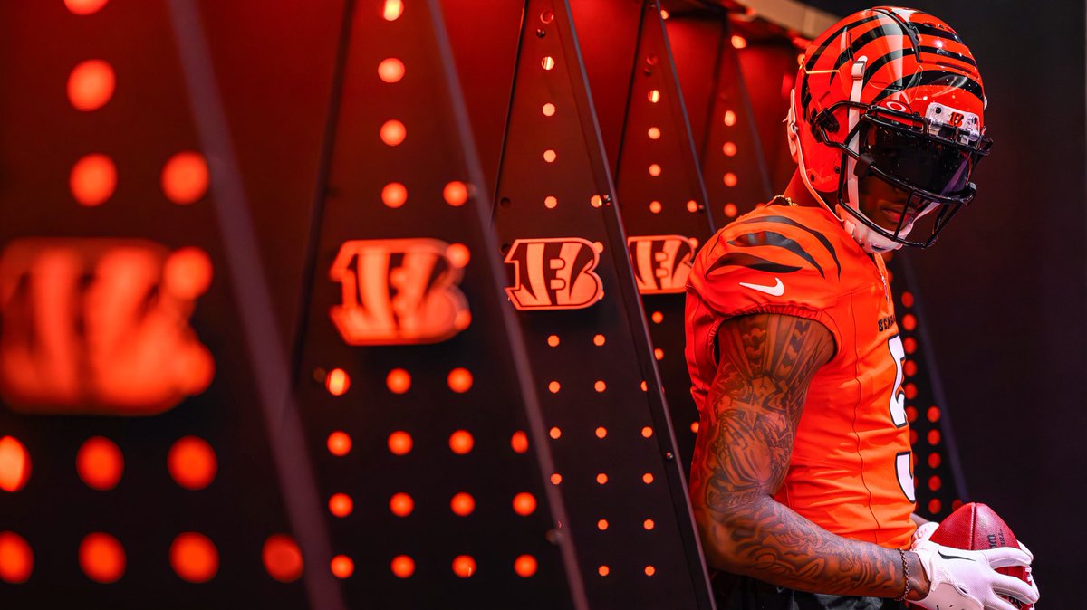 Bengals's tweet image. Seeing orange.