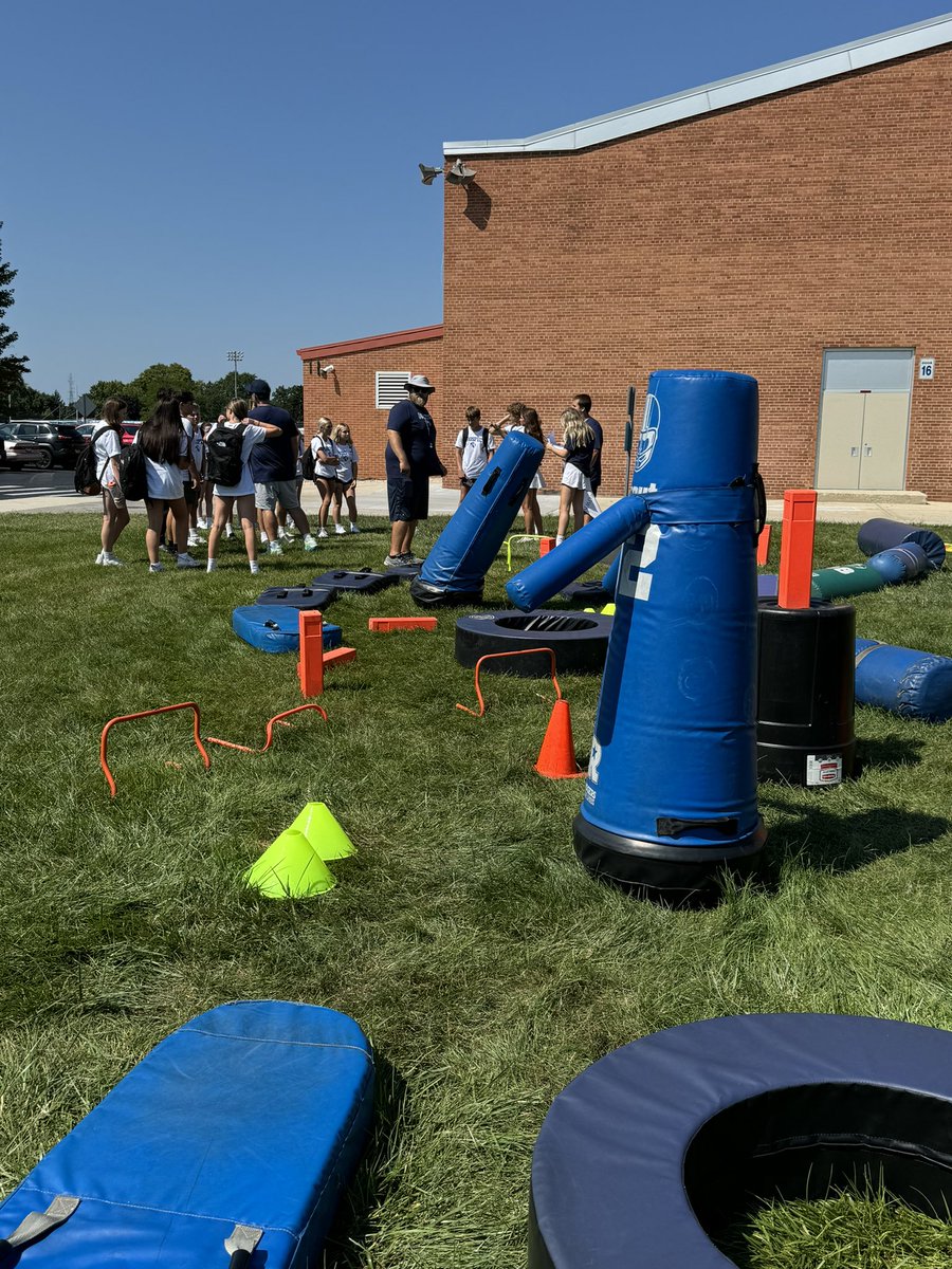 The energy of the building is contagious with all the students and staff back! Welcoming the class of 2028 with a day of 1Prospect community building and an all school pep assembly to close out the week! #LGK <a href="/KnightsofPHS/">Prospect High School</a>