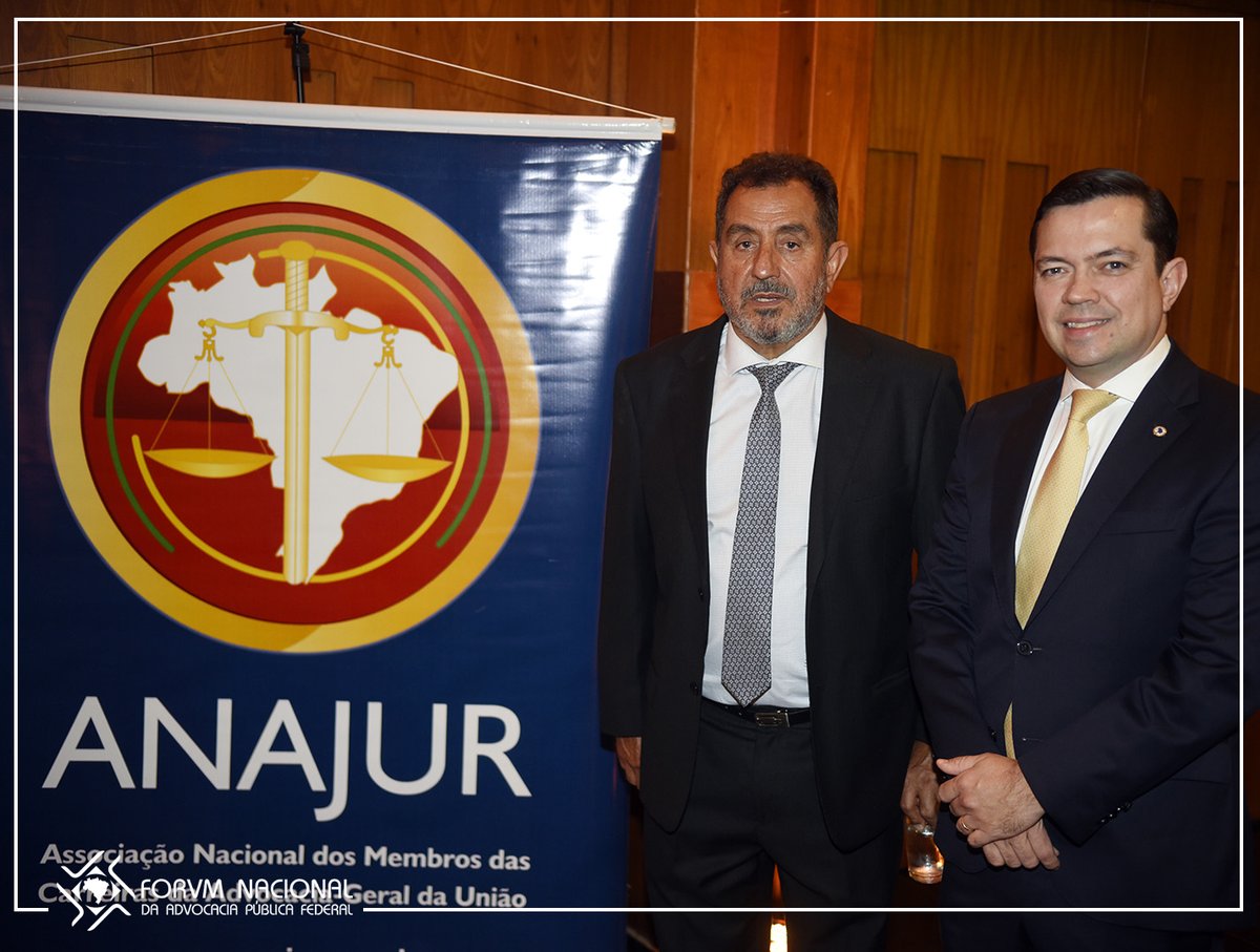 forvmnacional's tweet photo. Na noite desta quinta-feira (15), a Diretoria do Forvm Nacional da Advocacia Pública Federal esteve presente na celebração dos 38 anos da Associação Nacional dos Membros das Carreiras da Advocacia-Geral da União (ANAJUR). Leia a matéria completa: https://t.co/shenkxP1AW https://t.co/YUIMU9Fe8b