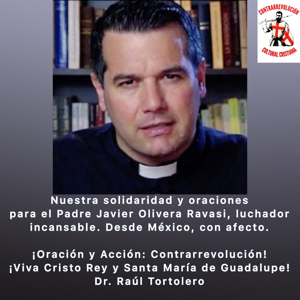 raultortolero1's tweet photo. 🔺DIOS proteja al Padre @PJavierOR. Nuestras oraciones por él. https://t.co/MUuZ9ptGoI