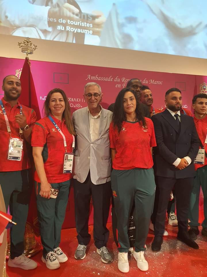 Du Maroc on ne guerrit jamais !
Avec les équipes du Maroc aux jeux olympiques de Paris 2024