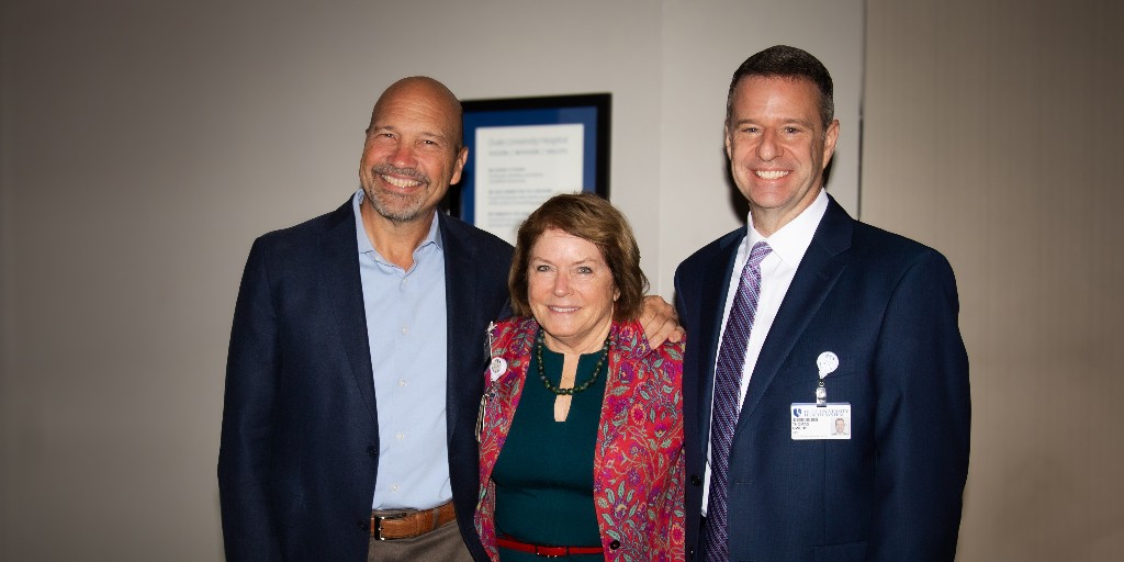 Duke_Childrens's tweet photo. Our amazing leader @AnnReedMD recently celebrated her 10th anniversary (&amp; so did Susan Kline, our fabulous VC of Admin/Finance). We're thankful for their leadership &amp; unwavering commitment to improving children's lives. Happy Anniversary!🎉 
@DukeHealth  | @DukeMedSchool https://t.co/Yrcjqi9K3C