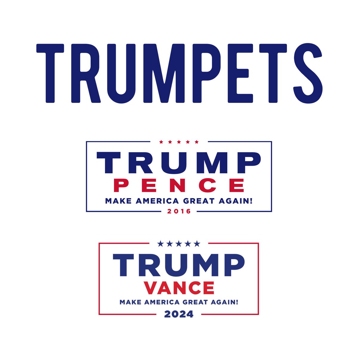 Trumpets 🎺 
TrumpPence
TrumpVance

Gaslight