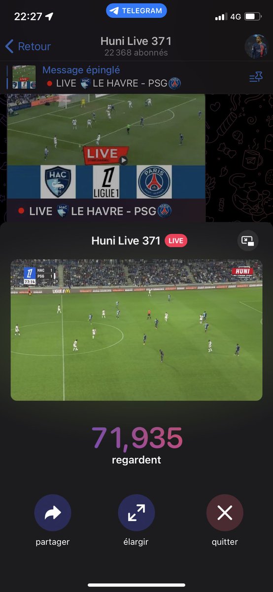 Un psg vs havre 72 000 spectateurs DAZN déjà finito 😂