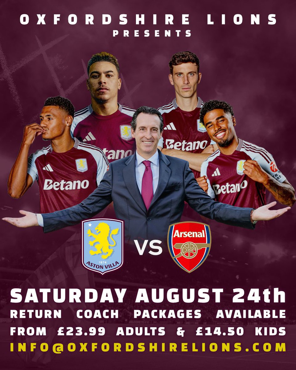 Aston Villa Supporters Club Oxfordshire Lions 💜🦁 (@avfc_ox_lions ...