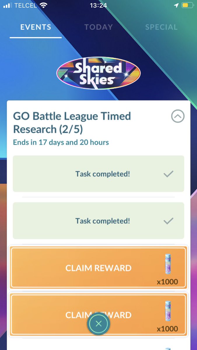 olimpuspro_'s tweet photo. @NianticHelp no me a dado la recompensa de sebleyee se a cruzado pagina a parte https://t.co/lpn2D6zFYs