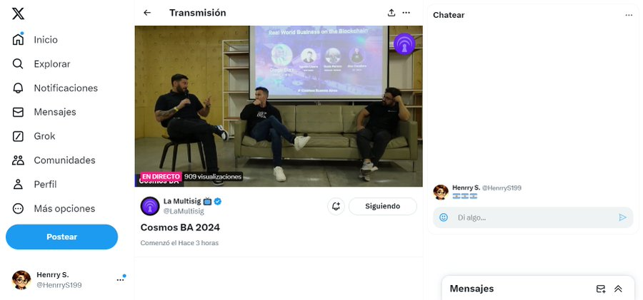 HenrryS199's tweet photo. @LaMultisig @StargazeZone Presente de forma online 🚀 #CosmosBA @LaMultisig @StargazeZone https://t.co/ZTk5DatjJJ