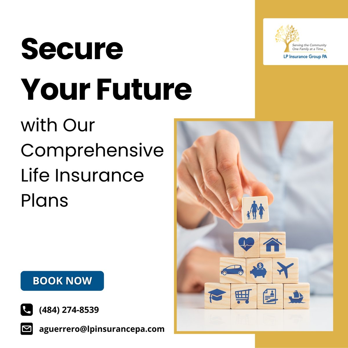 LPInsurance77's tweet photo. Life is unpredictable, but your financial security doesn't have to be. Anthony Guerrero at LP Insurance offers personalized life insurance options to protect your loved ones and secure your peace of mind.  #LifeInsurance #FinancialSecurity #AnthonyGuerrero
https://t.co/V1Kq4ZXxHv https://t.co/YLGEZgVi9n