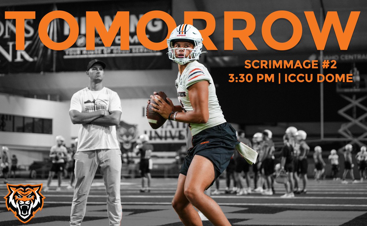 Tomorrow, Scrimmage #2 at 3:30 PM!

#ROAR