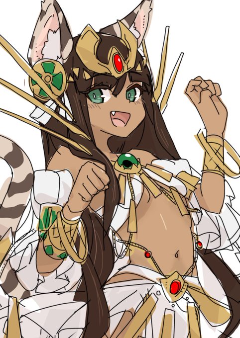 雑に褐色欲を発散しておく 