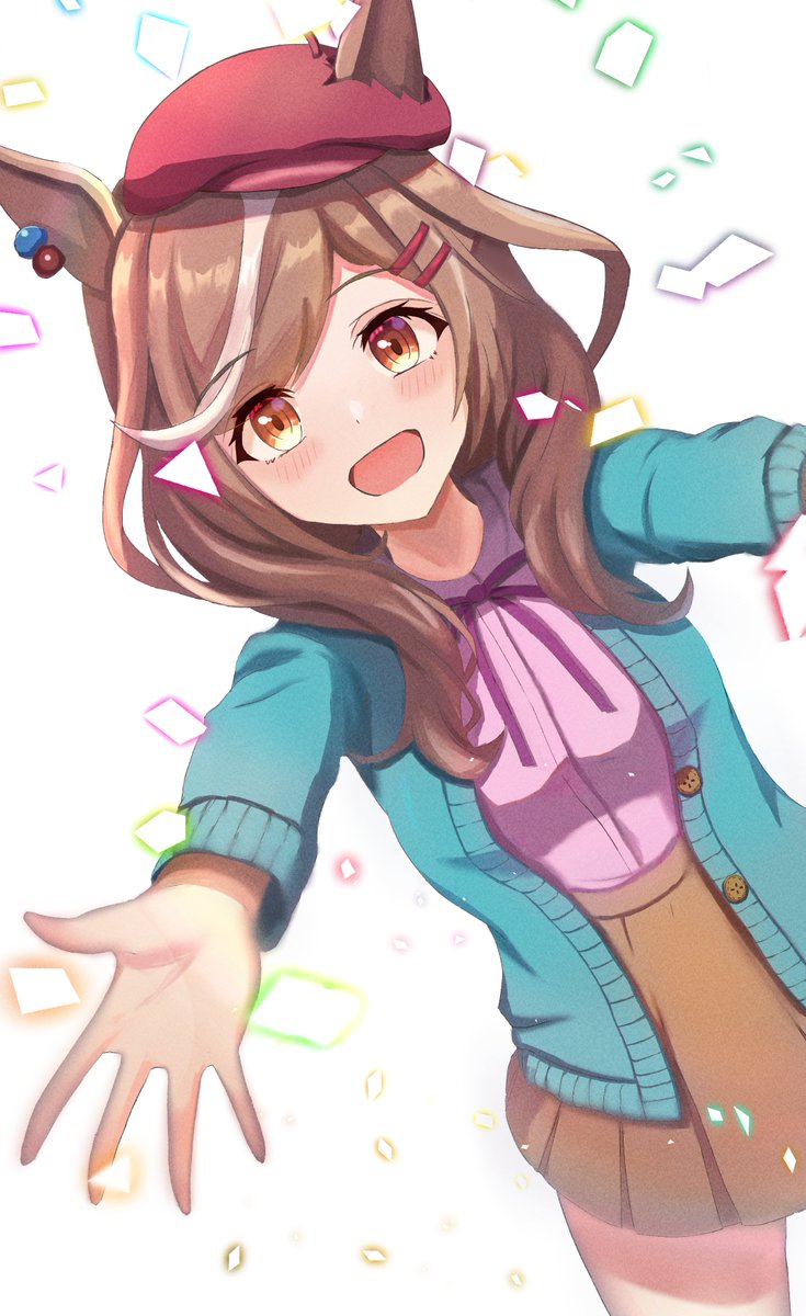 #みなさん2年前の今頃はどんな絵描いてましたか
2年前はハグ待ちマチタン描いてました。マチタン☆アドベンチャーのタイキのハグに照れてしまったことを反省して一人でハグ練してるの好き。